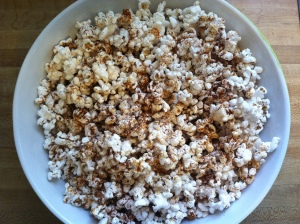 Air Popped Popcorn with Seasonings to your Liking