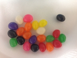 Did you know that 1 serving of Jelly beans is an entire day's RDA of sugar?